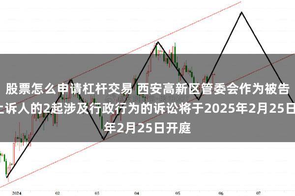 股票怎么申请杠杆交易 西安高新区管委会作为被告/被上诉人的2起涉及行政行为的诉讼将于2025年2月25日开庭